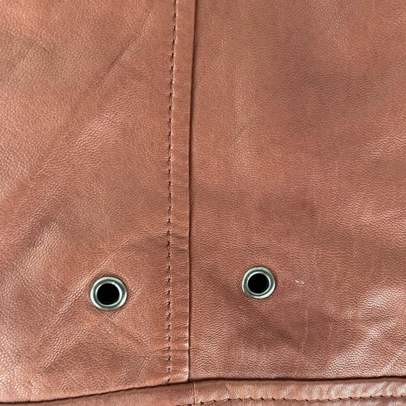 Kenna T  100% Leather Jacket w/Hood - Picture 9 of 10